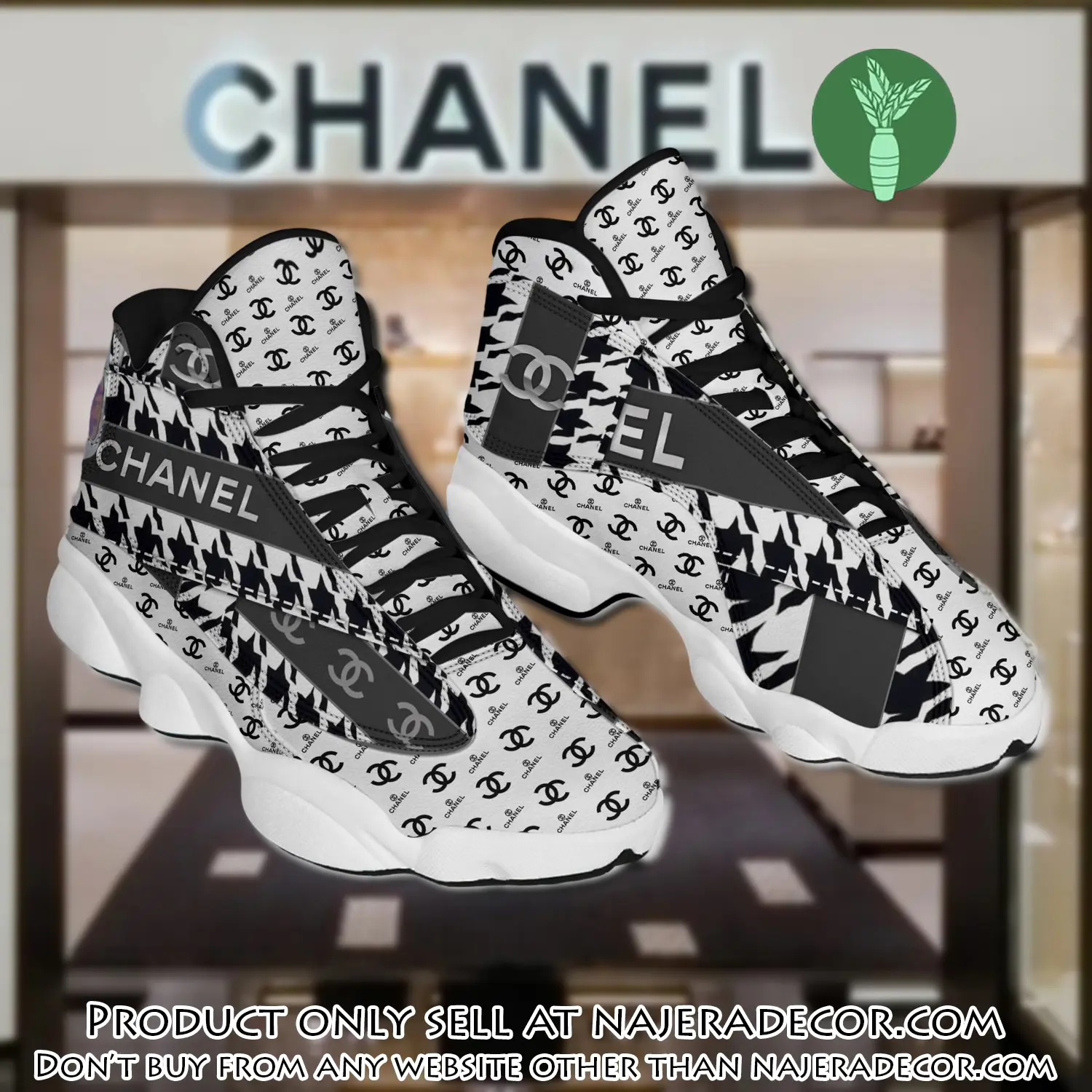 Chanel air jordan 13 sneaker d2303 jd14033 njr1651425